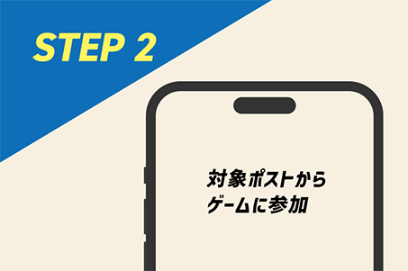 STEP2 対象ポストからゲームに参加