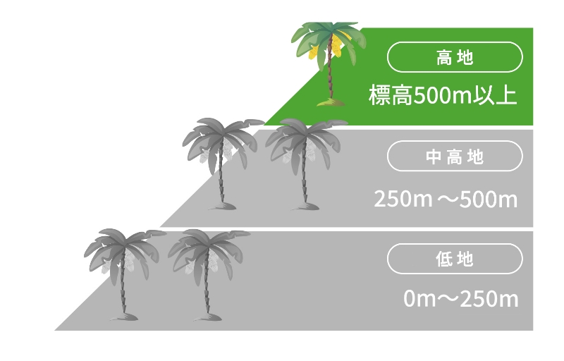 高地の特徴