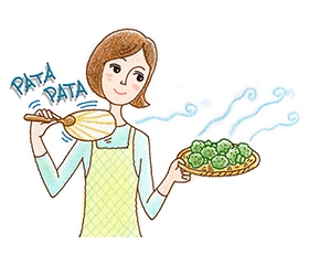 煮ると茹でるの違い　茹で野菜を美味しくきれいに仕上げるコツ