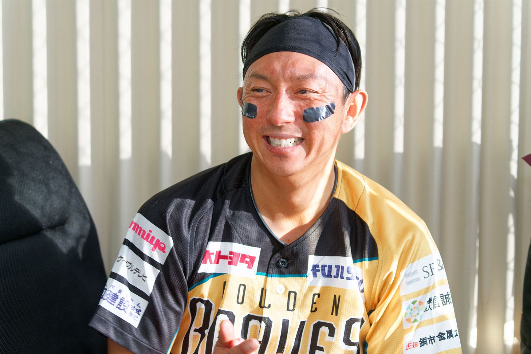 笑顔の川﨑宗則選手