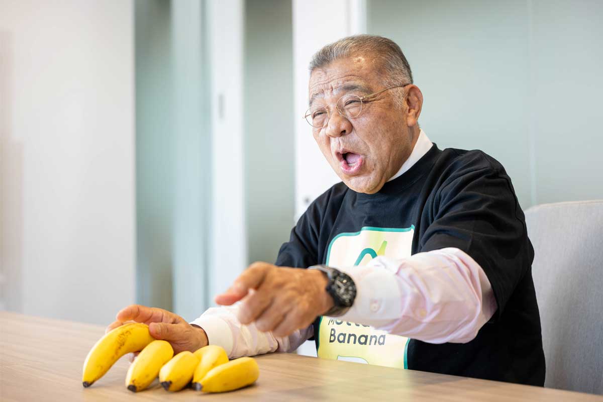 バナナエピソードについて語る掛布さん